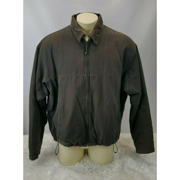 Columbia Canvas Outdoor Jacket Men Size XL Hiking